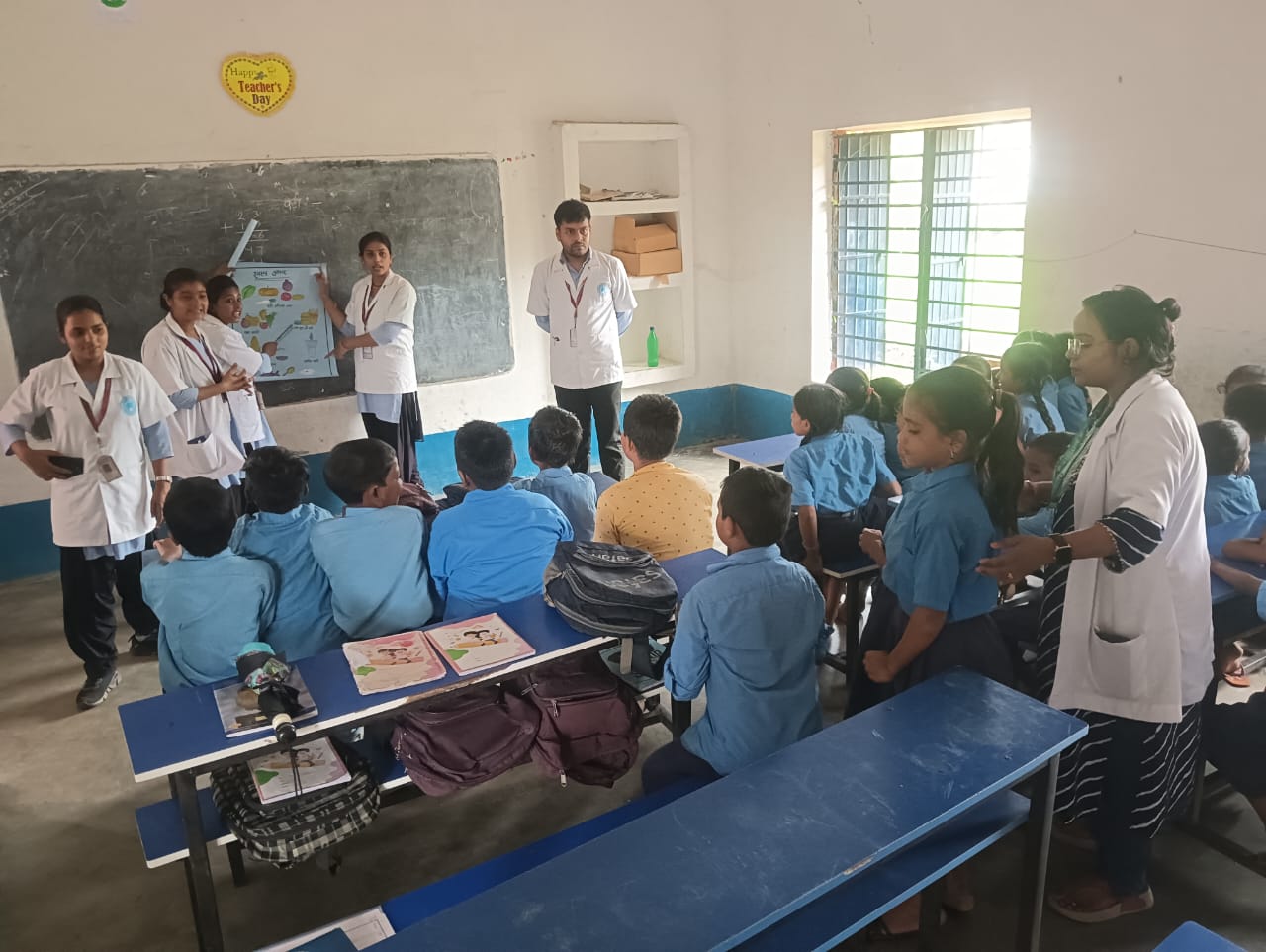 School Health Program By GNM Students